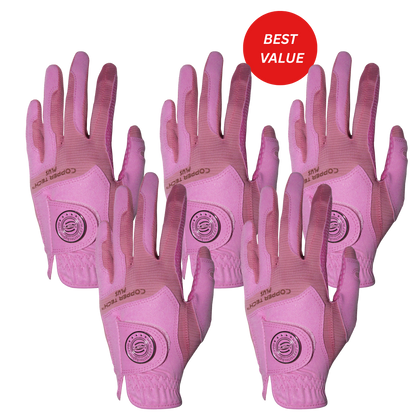 Copper Tech All-Weather Glove for Women 5-Pack