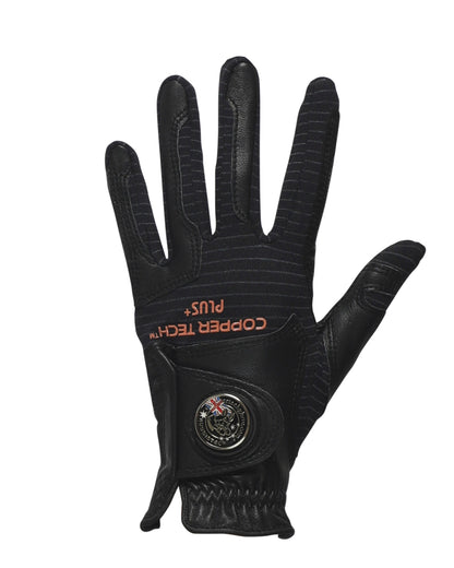 Ultra Premium Kangaroo Leather Golf Glove Black/Black