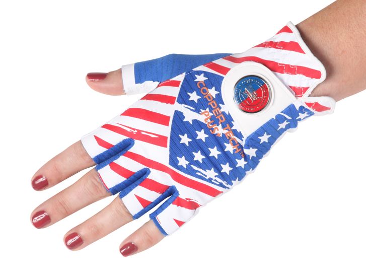 Half Glove - Copper Infused Golf Glove for Men