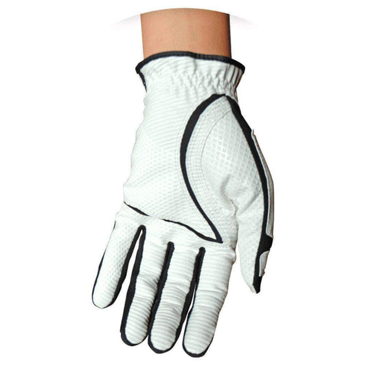 Copper Infused Golf Glove White/Black 5-Pack