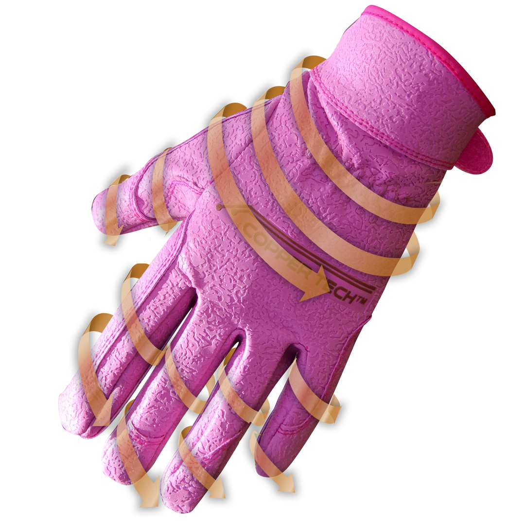 Copper Infused Gardening Gloves        Multiple Colors