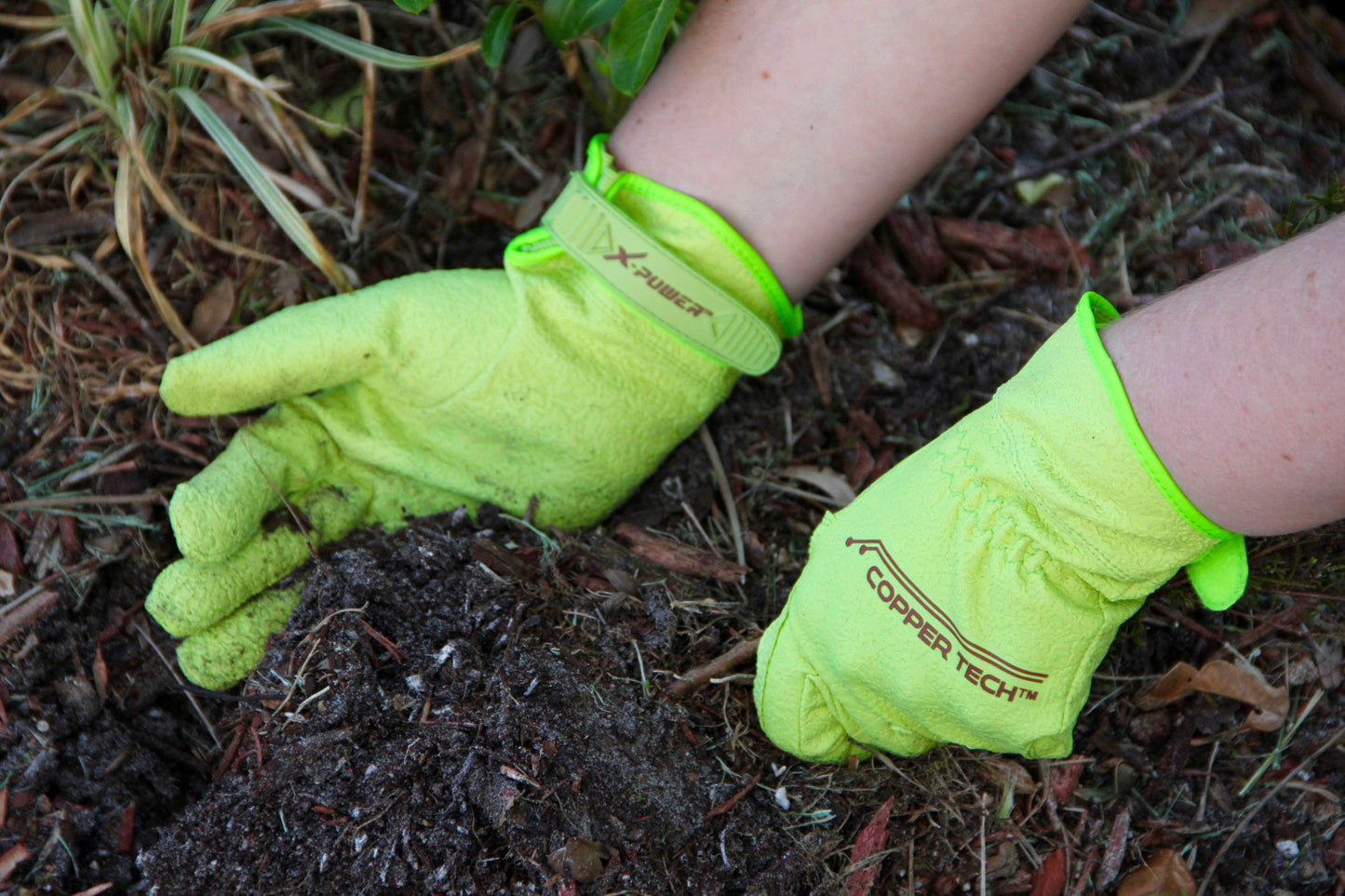 Copper Infused Gardening Gloves        Multiple Colors