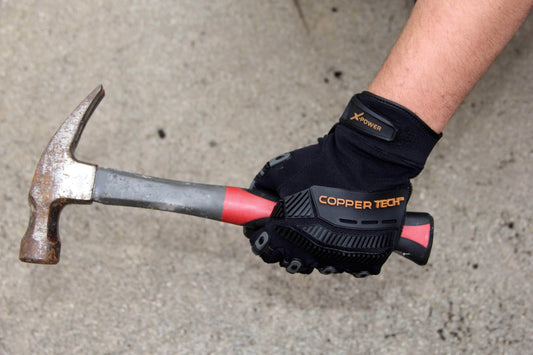 Copper Infused Workman/Mechanic Gloves - MASTER PRO (PAIR)
